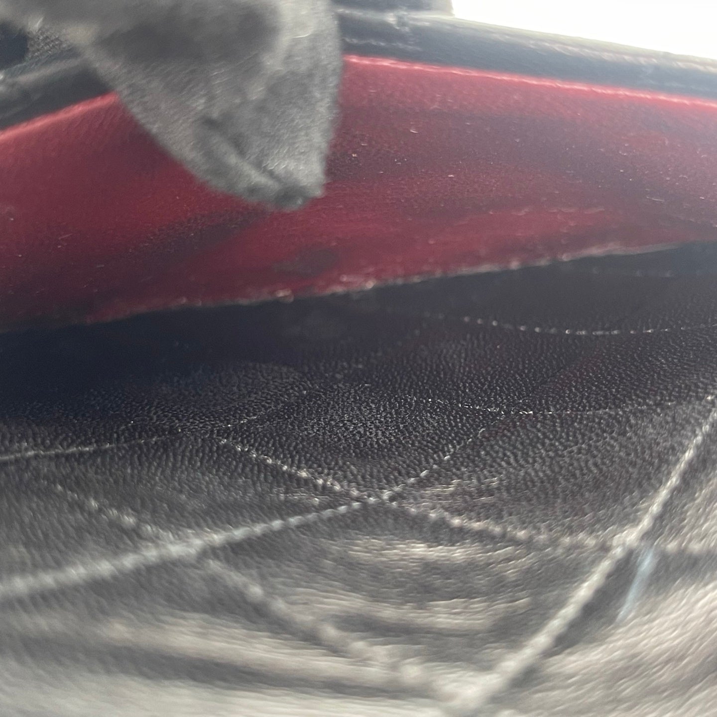 Chanel Black Lambskin Classic Flap Chain Shoulder Bag [Used]