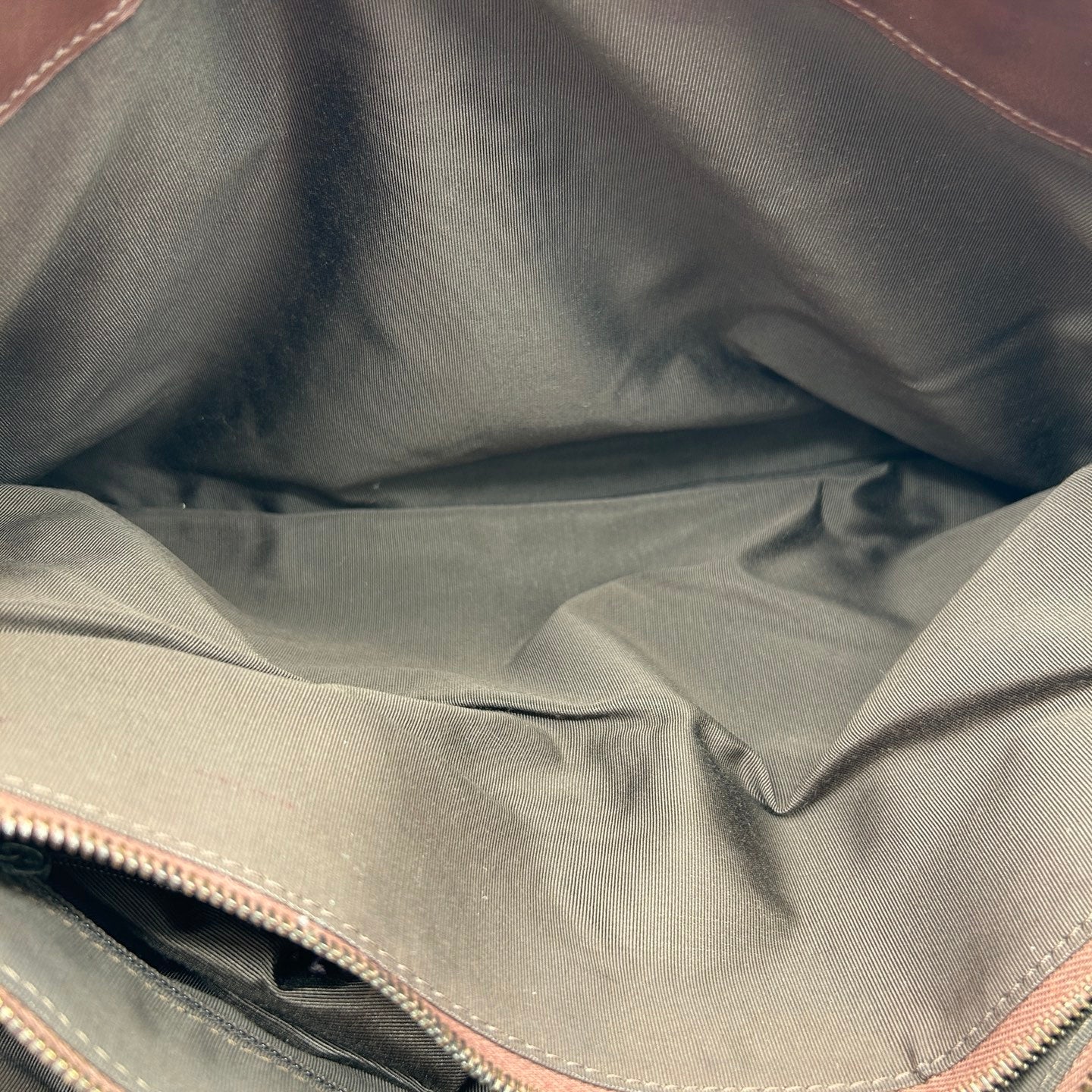 Chanel Reddish Brown Leather Buckle Tote Bag [Used]