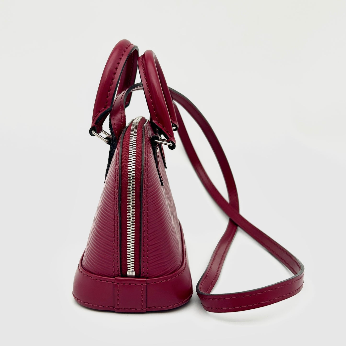 Louis Vuitton Nano Alma Epi Leather Bag [Used]