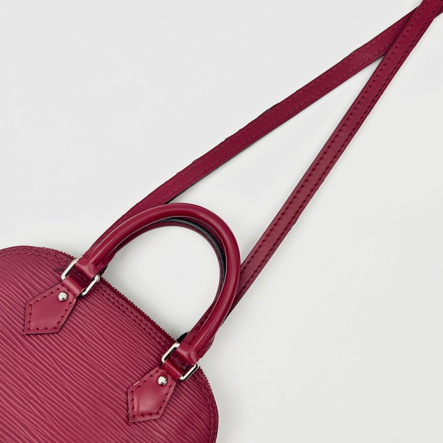 Louis Vuitton Nano Alma Epi Leather Bag [Used]