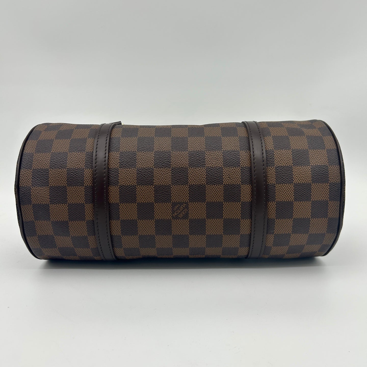 Louis Vuitton Damier Ebene Papillon 30 Barrel Handbag 30 × 13.5 × 14 cm [Used]
