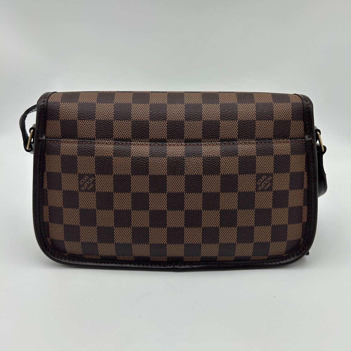 Louis Vuitton Damier Ebene Baguette Shoulder Bag Brown [Used]
