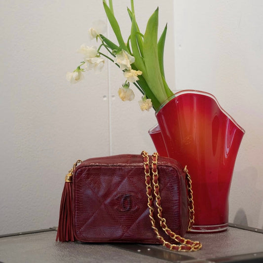 Chanel Red Mini Camera Bag[Used]