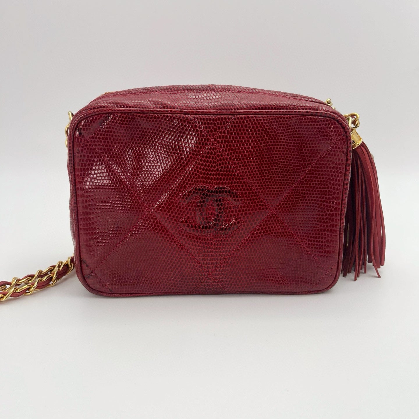 Chanel Red Mini Camera Bag[Used]