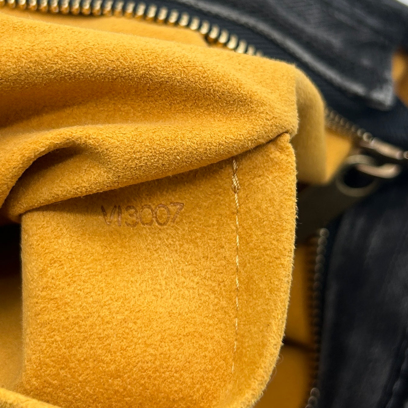 Louis Vuitton Black Monogram Denim Cabby Tote Handbag [Used]
