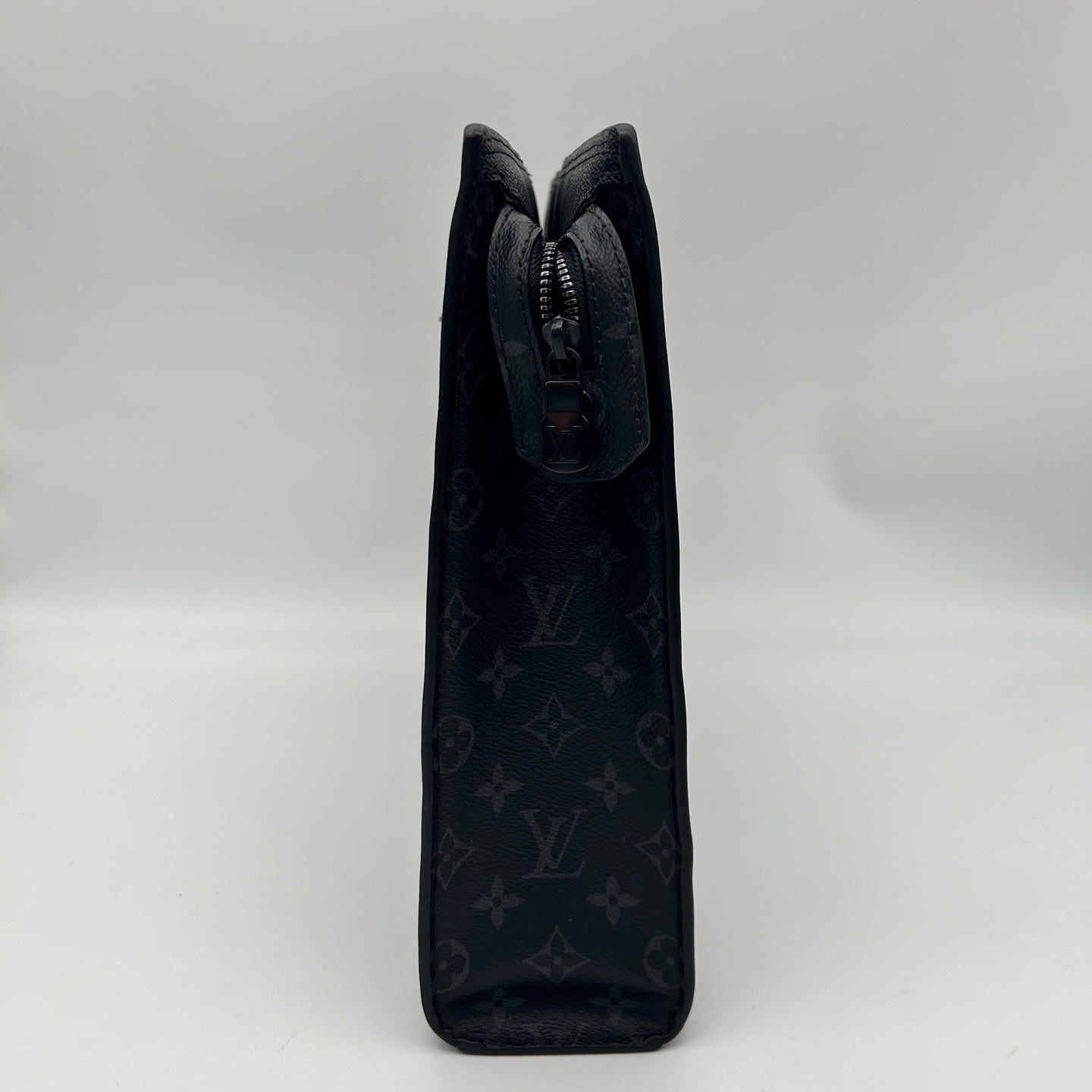 Louis Vuitton Black Monogram Eclipse Large 2WAY Tote / Business Bag [Used]