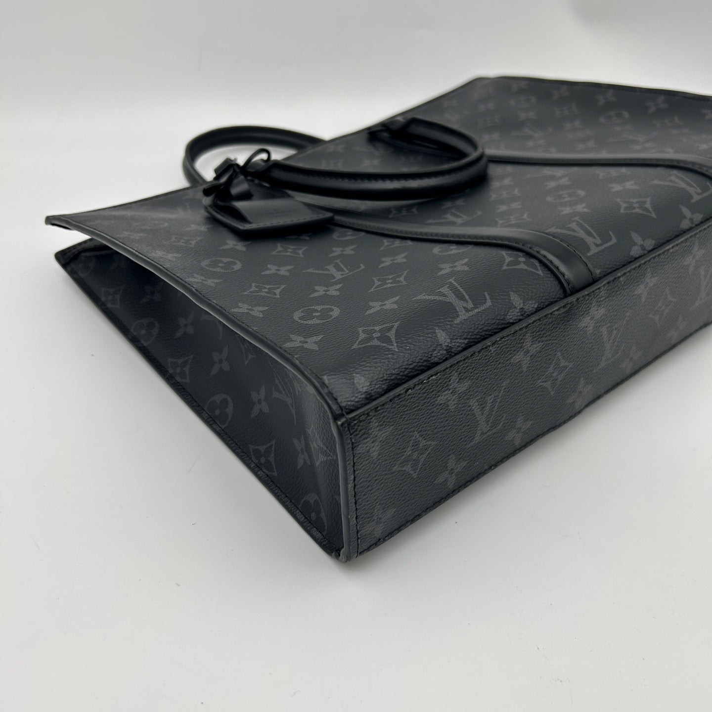 Louis Vuitton Black Monogram Eclipse Large 2WAY Tote / Business Bag [Used]