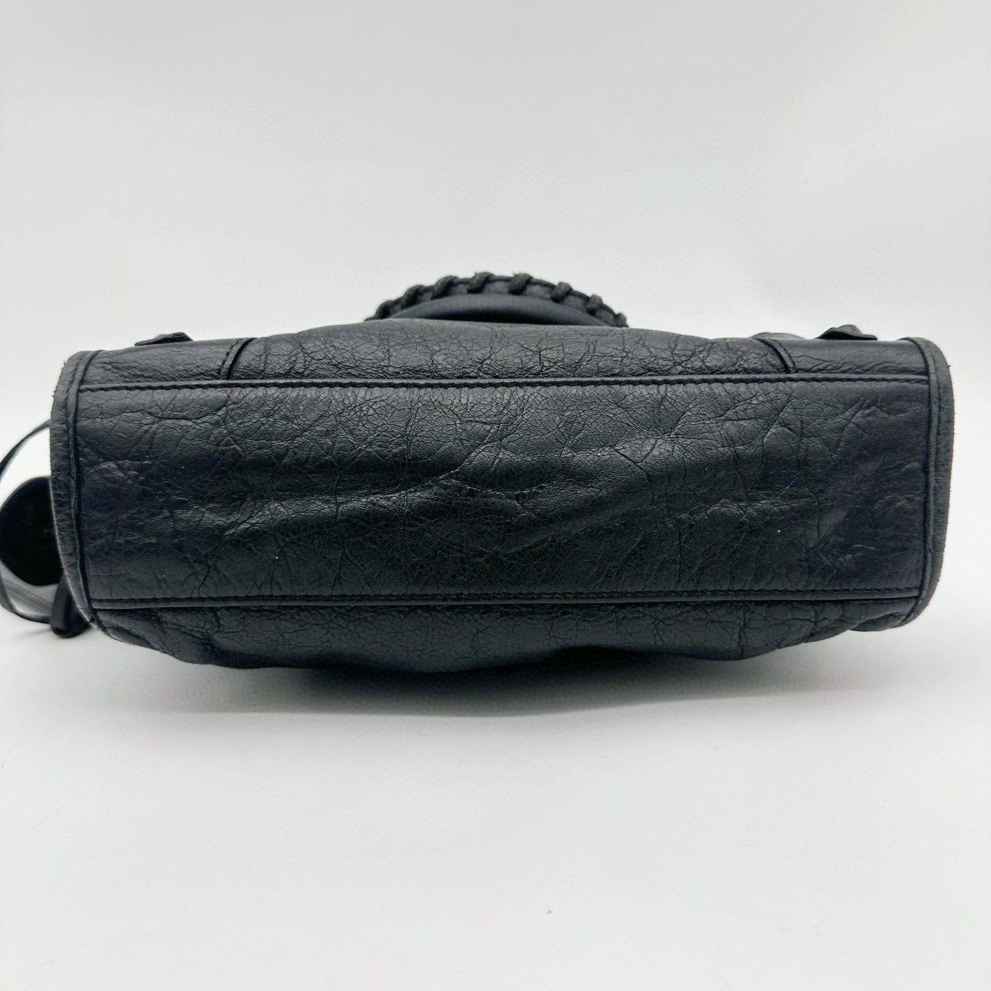 Balenciaga Black Motorcycle City Small 2Way Bag with Strap [Used]