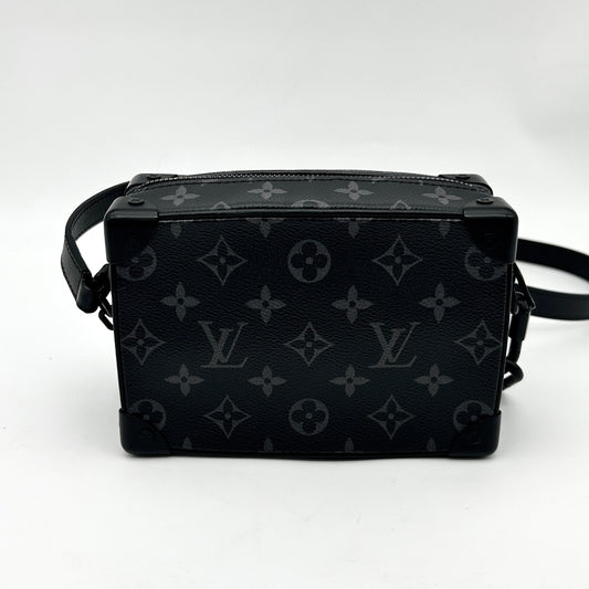 Louis Vuitton Black Monogram Eclipse Soft Trunk Crossbody Bag [Used]
