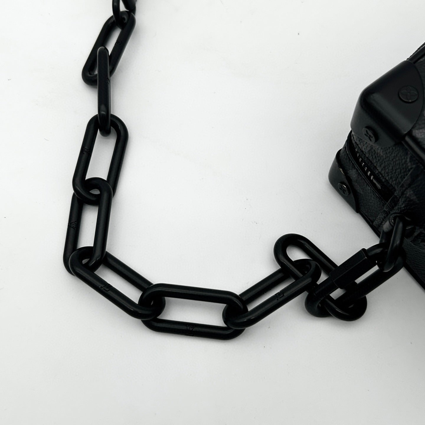 Louis Vuitton Black Monogram Eclipse Soft Trunk Crossbody Bag [Used]