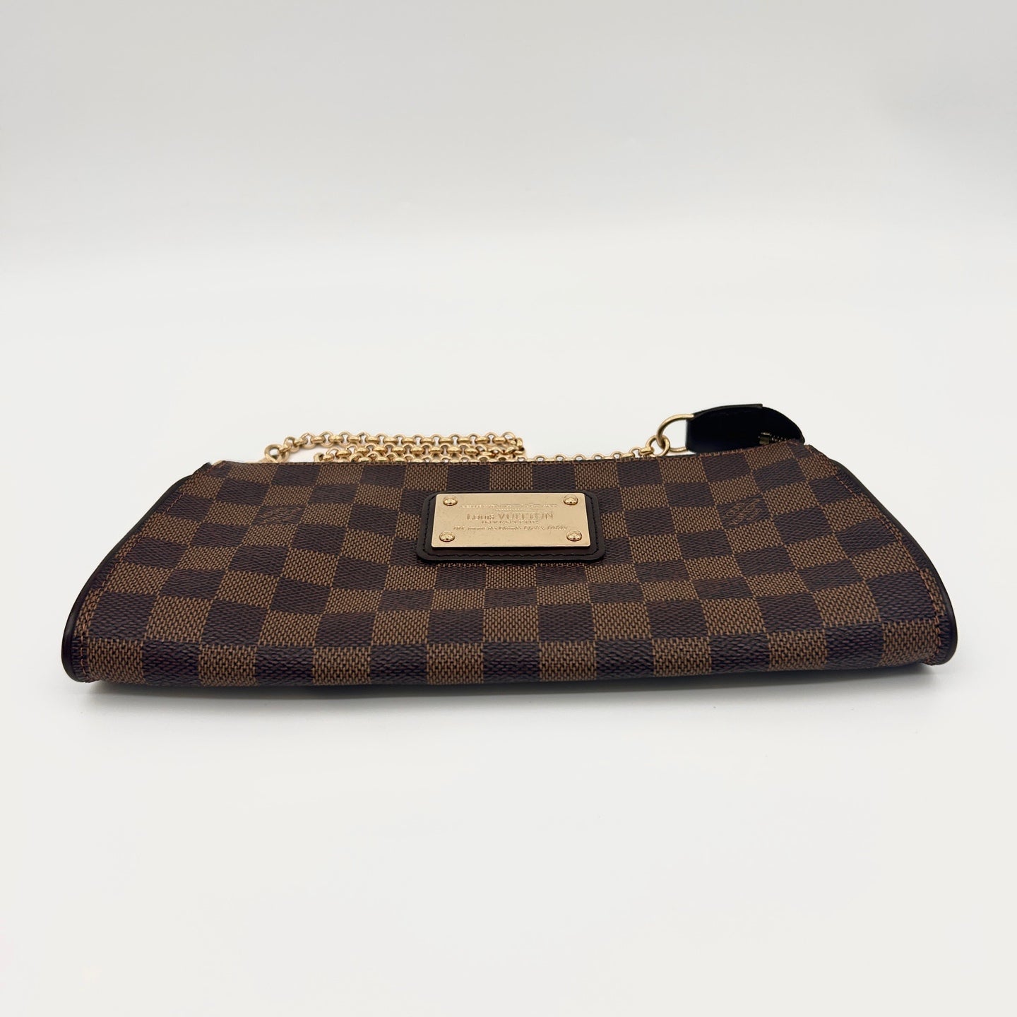 Louis Vuitton Damier Ebene EVA Chain Shoulder Bag with Strap [Used]