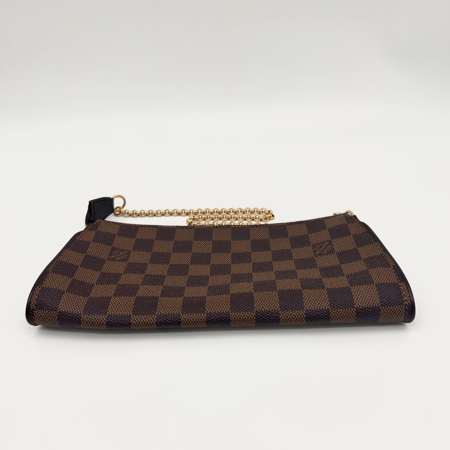 Louis Vuitton Damier Ebene EVA Chain Shoulder Bag with Strap [Used]