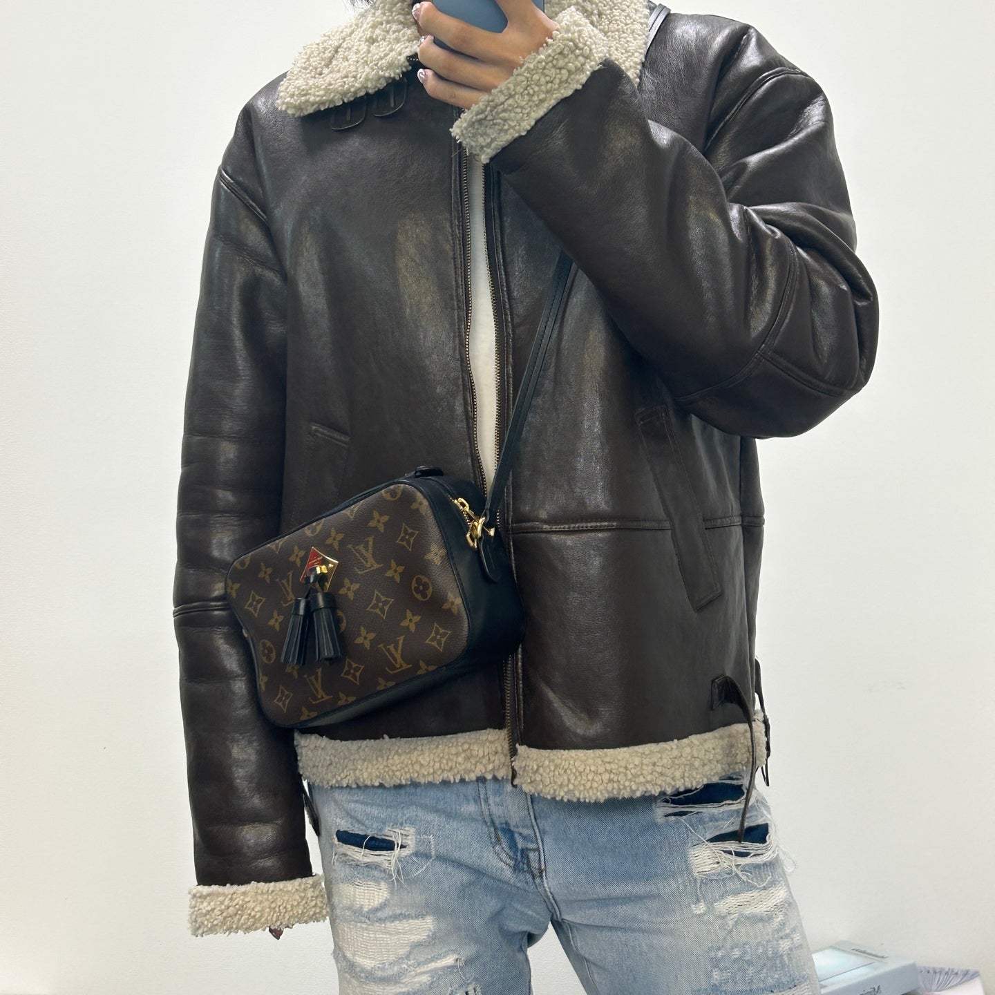 Louis Vuitton Monogram Colorblock Tassel Camera Bag [Used]