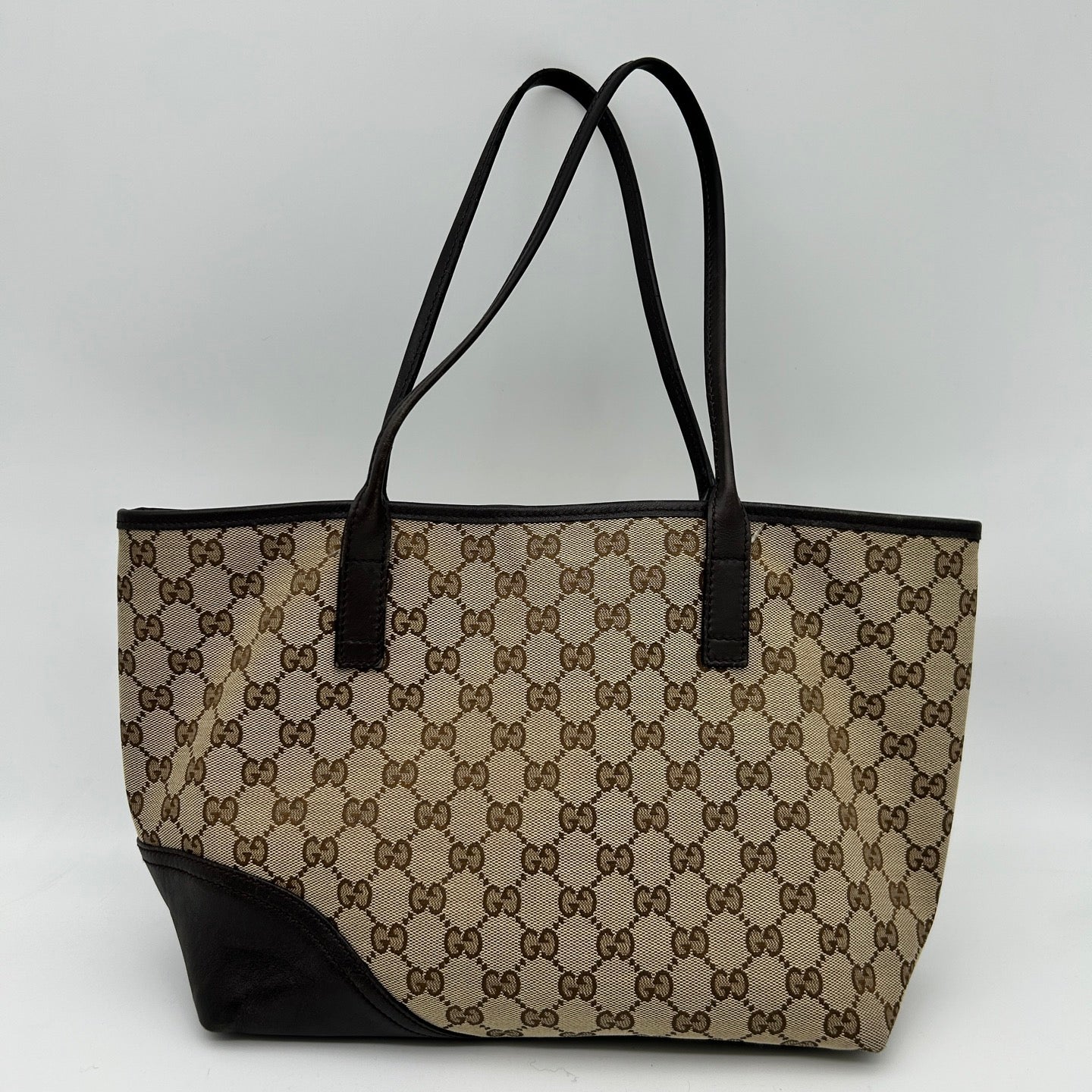 Gucci Brown GG Monogram Canvas Tote Bag[Used]