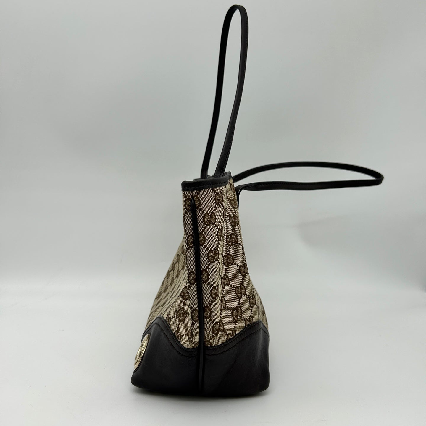 Gucci Brown GG Monogram Canvas Tote Bag[Used]