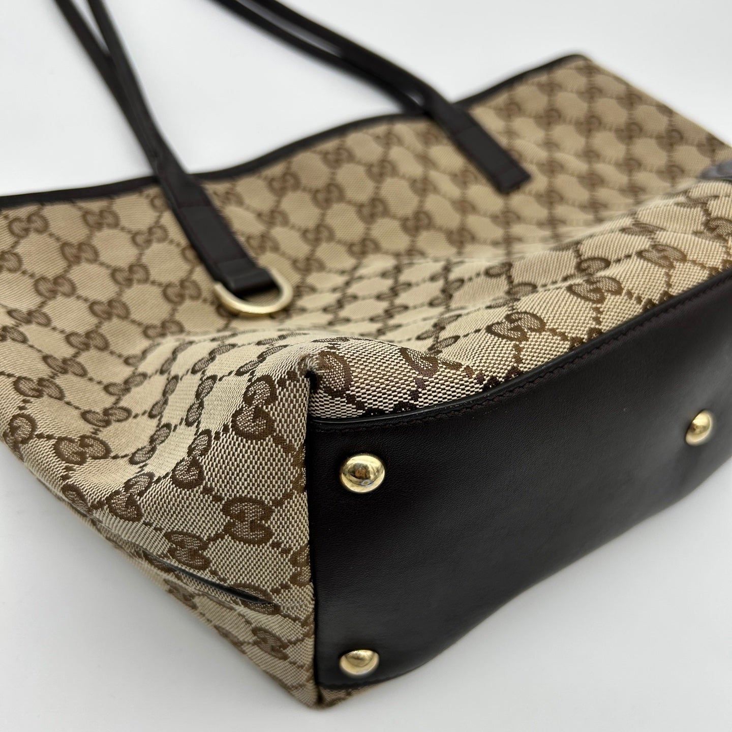 Gucci Brown GG Monogram Canvas Tote Bag[Used]