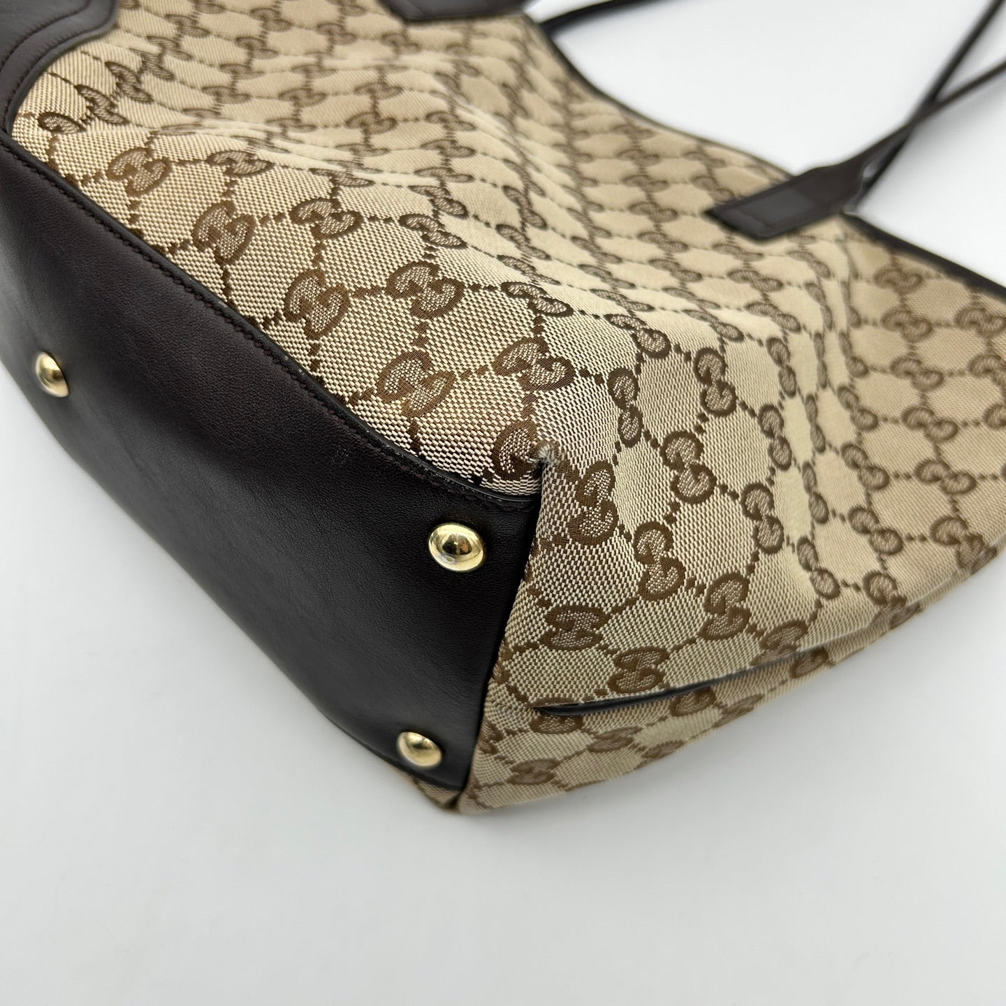 Gucci Brown GG Monogram Canvas Tote Bag[Used]