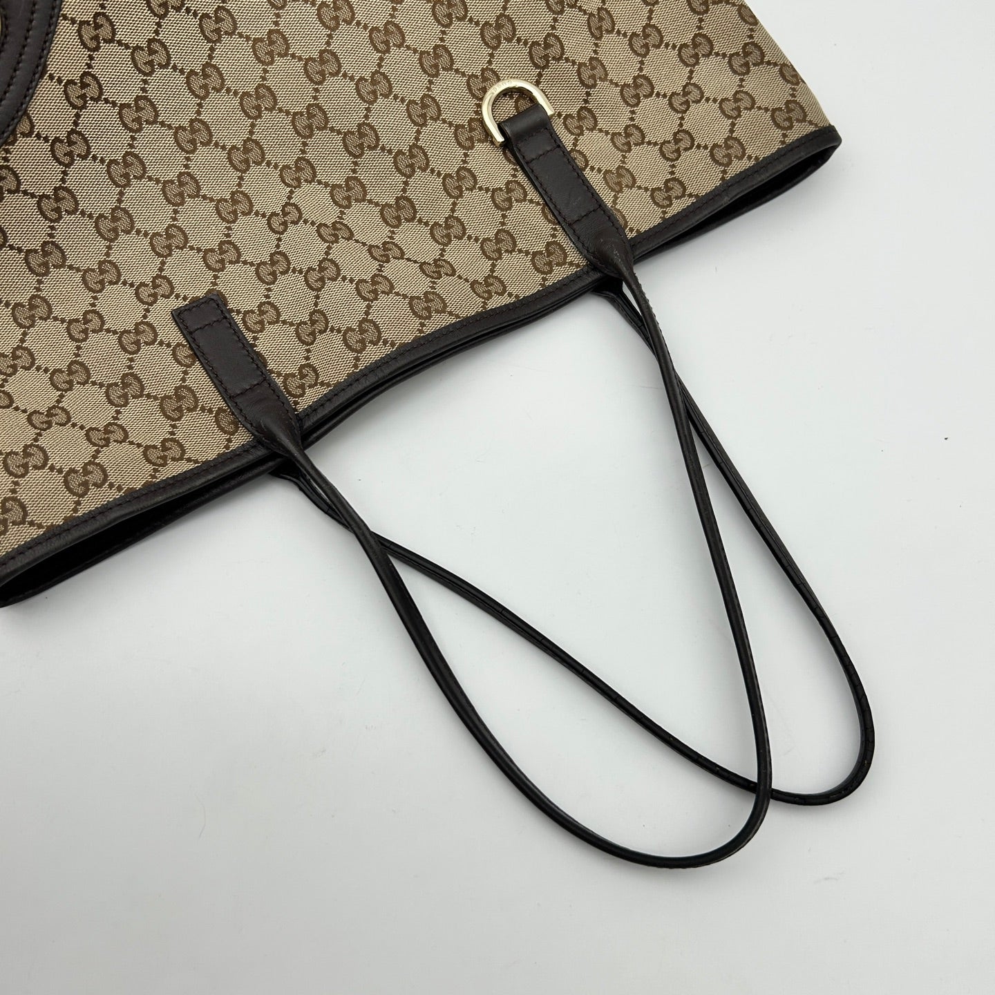 Gucci Brown GG Monogram Canvas Tote Bag[Used]