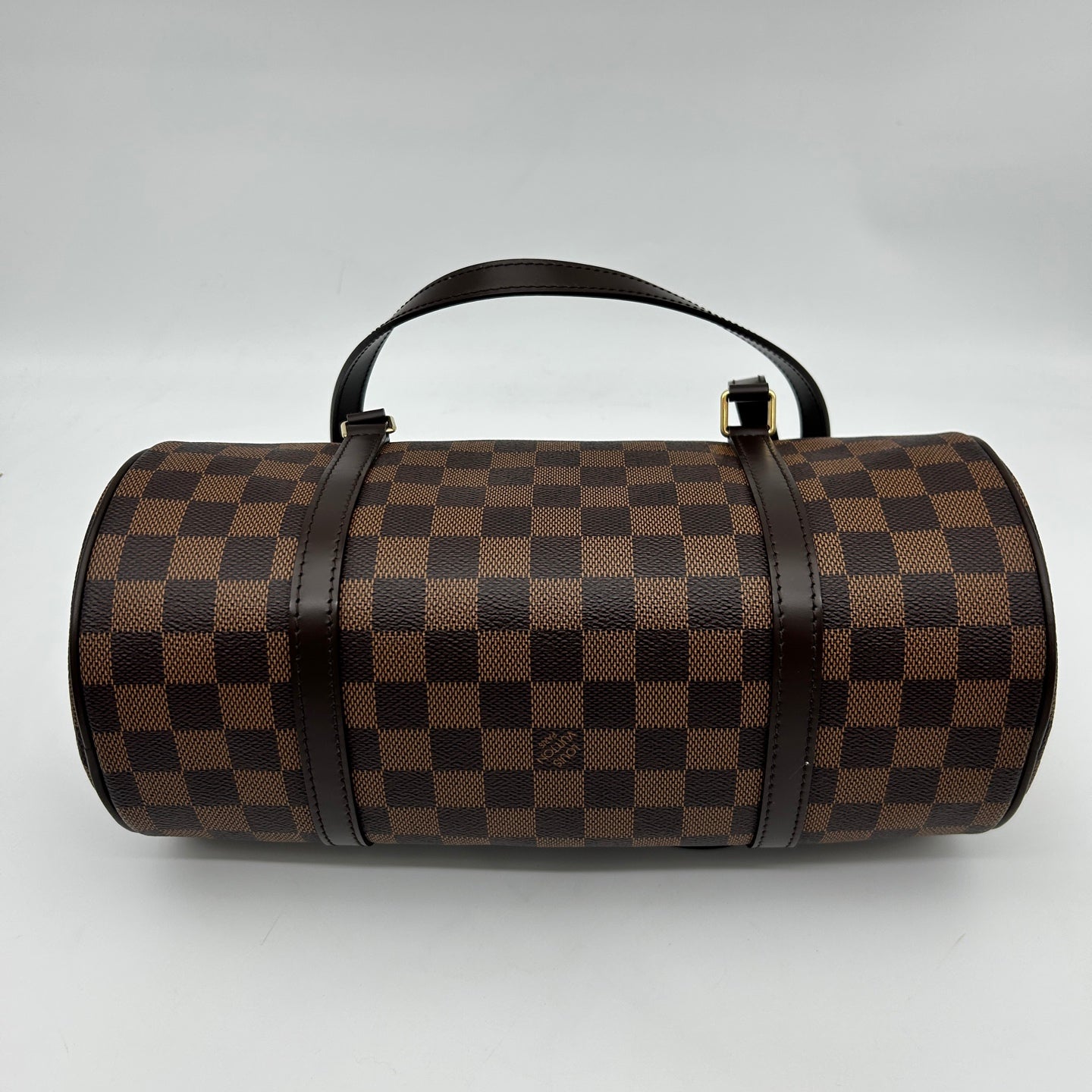 Louis Vuitton Damier Ebene Papillon 30 Cylindrical Handbag [Used]