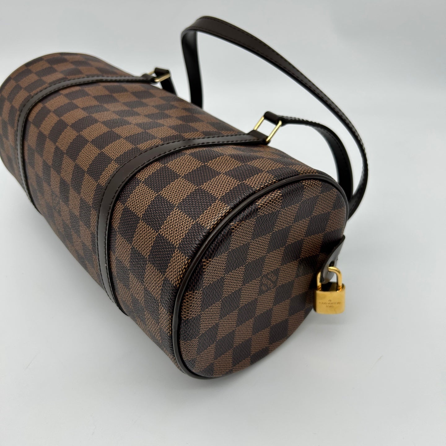 Louis Vuitton Damier Ebene Papillon 30 Cylindrical Handbag [Used]