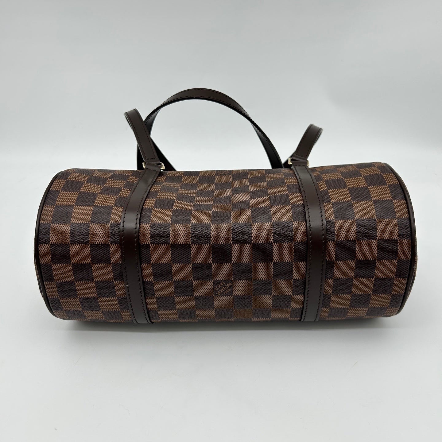 Louis Vuitton Damier Ebene Papillon 30 Cylindrical Handbag [Used]