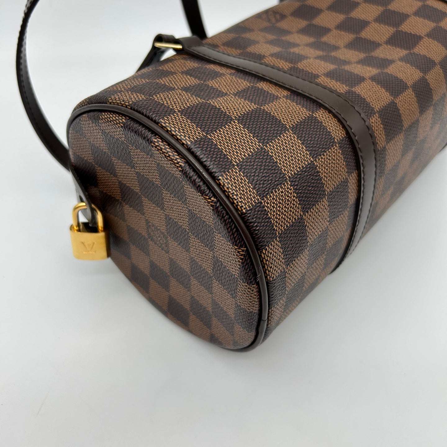 Louis Vuitton Damier Ebene Papillon 30 Cylindrical Handbag [Used]