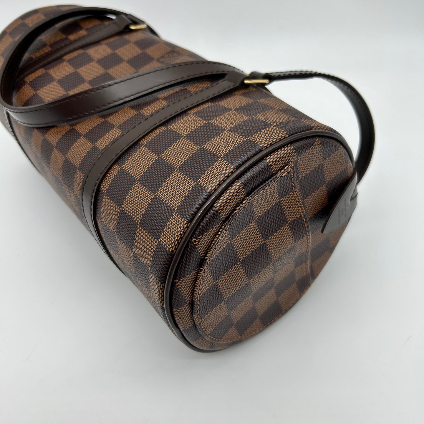 Louis Vuitton Damier Ebene Papillon 30 Cylindrical Handbag [Used]