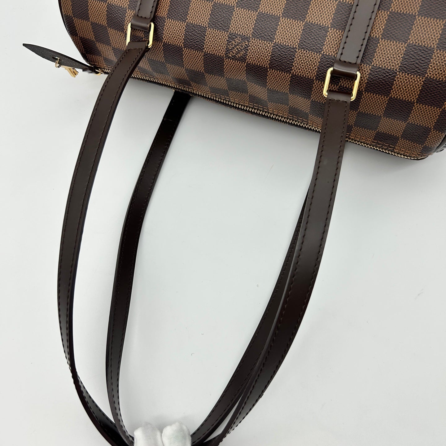 Louis Vuitton Damier Ebene Papillon 30 Cylindrical Handbag [Used]