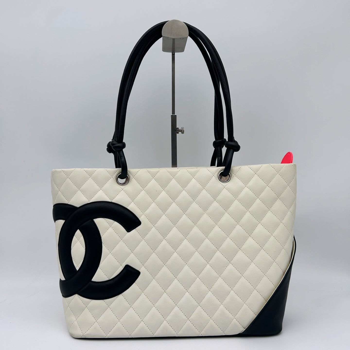 Chanel Calfskin Cambon Bucket Tote Bag Large [Used]