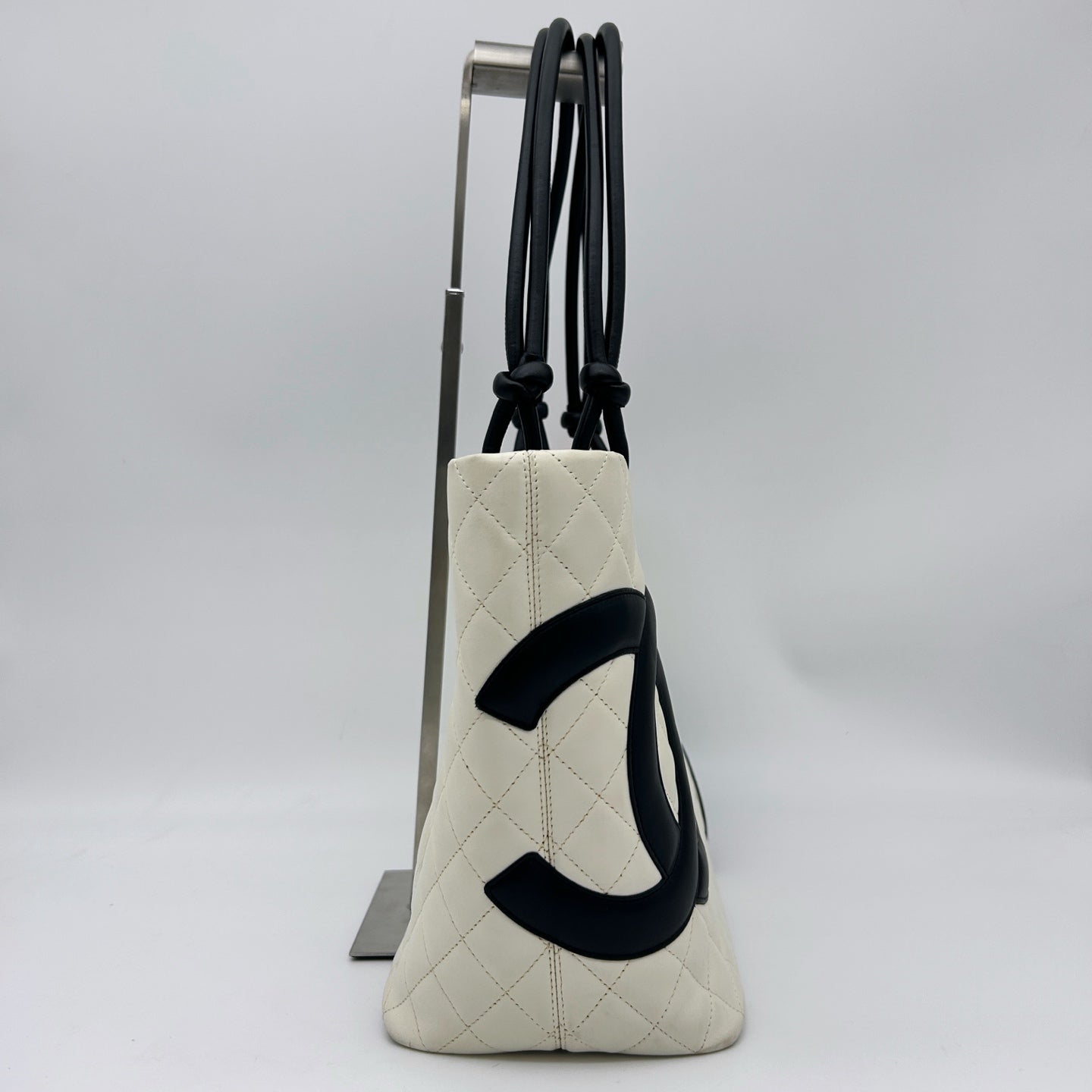 Chanel Calfskin Cambon Bucket Tote Bag Large [Used]