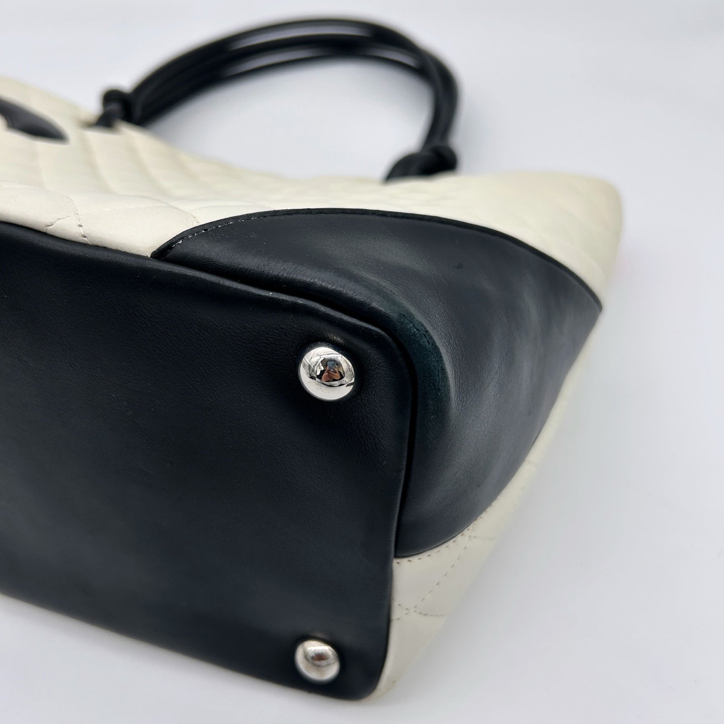 Chanel Calfskin Cambon Bucket Tote Bag Large [Used]