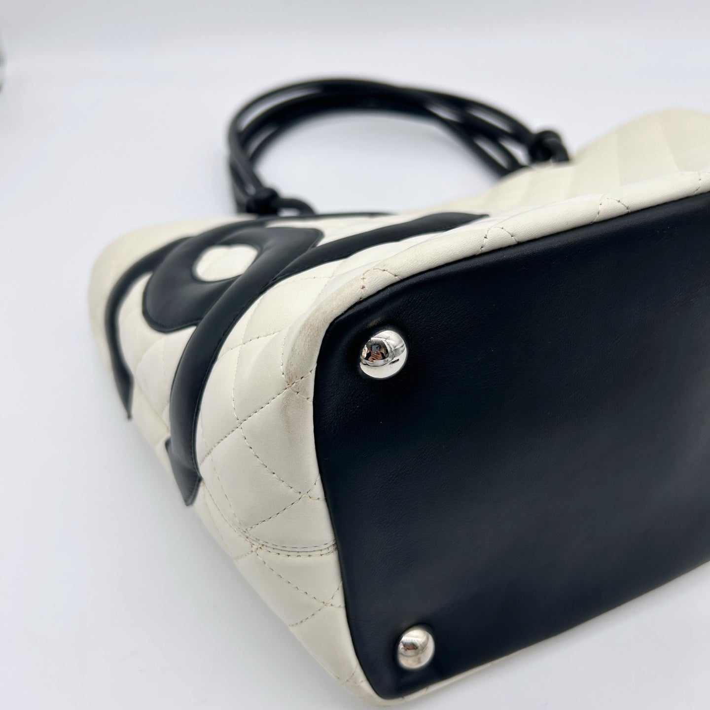 Chanel Calfskin Cambon Bucket Tote Bag Large [Used]
