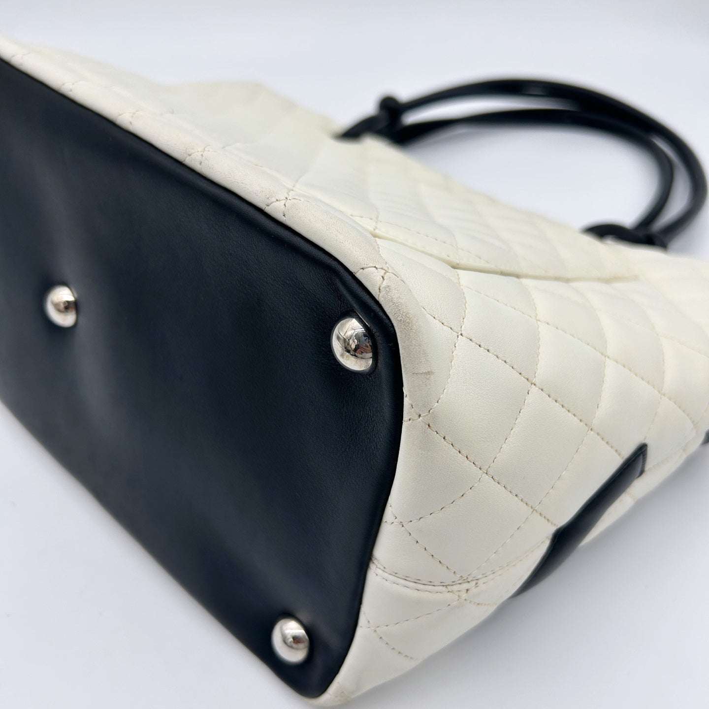Chanel Calfskin Cambon Bucket Tote Bag Large [Used]