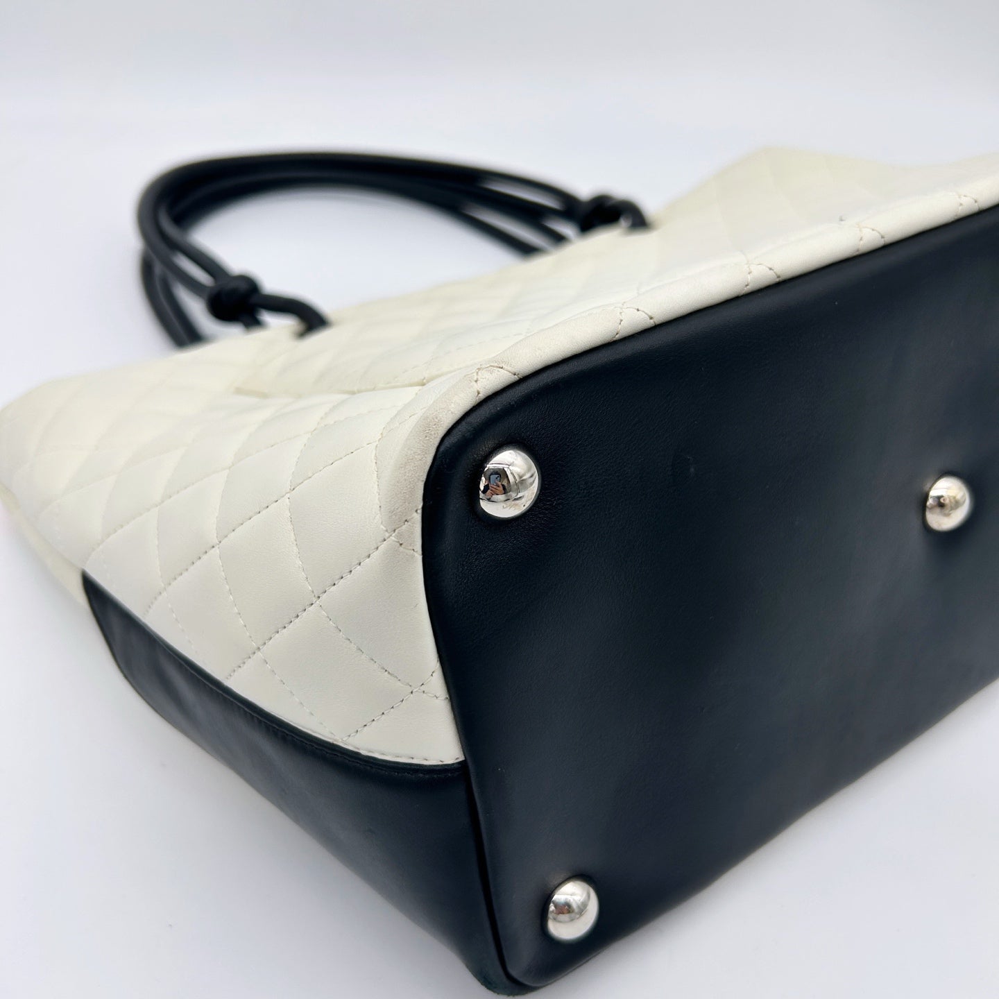 Chanel Calfskin Cambon Bucket Tote Bag Large [Used]