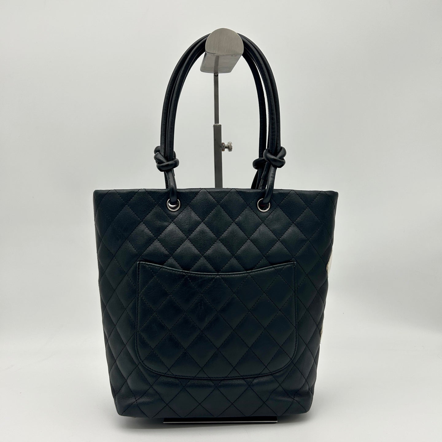 Chanel Calfskin Cambon Bucket Tote Bag Small [Used]