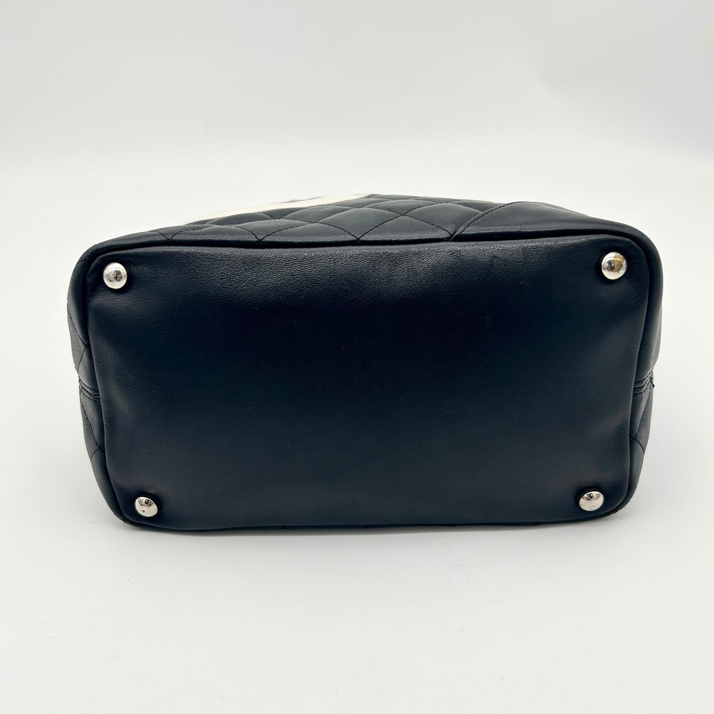 Chanel Calfskin Cambon Bucket Tote Bag Small [Used]