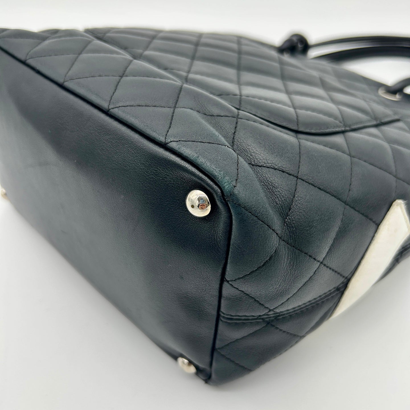 Chanel Calfskin Cambon Bucket Tote Bag Small [Used]