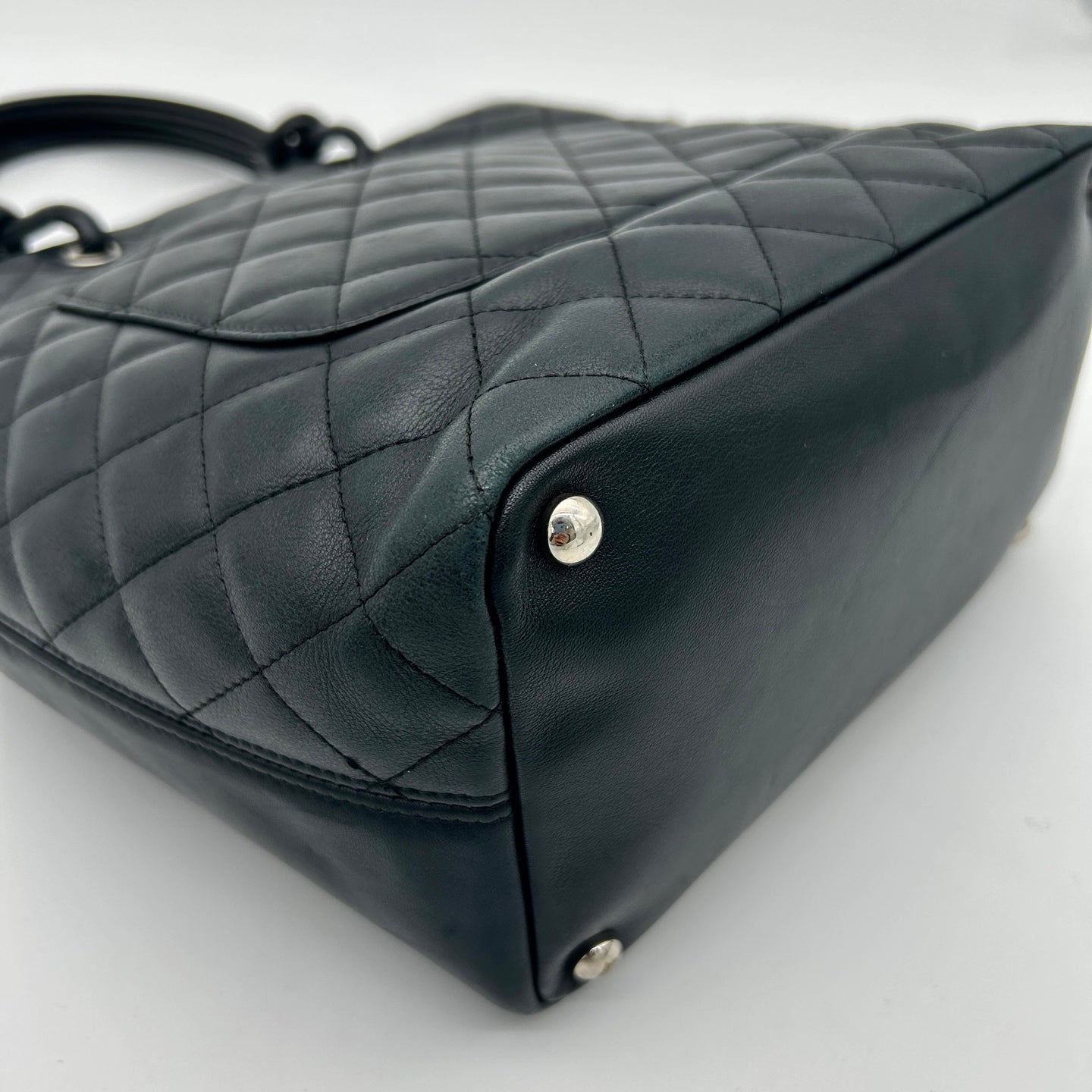 Chanel Calfskin Cambon Bucket Tote Bag Small [Used]