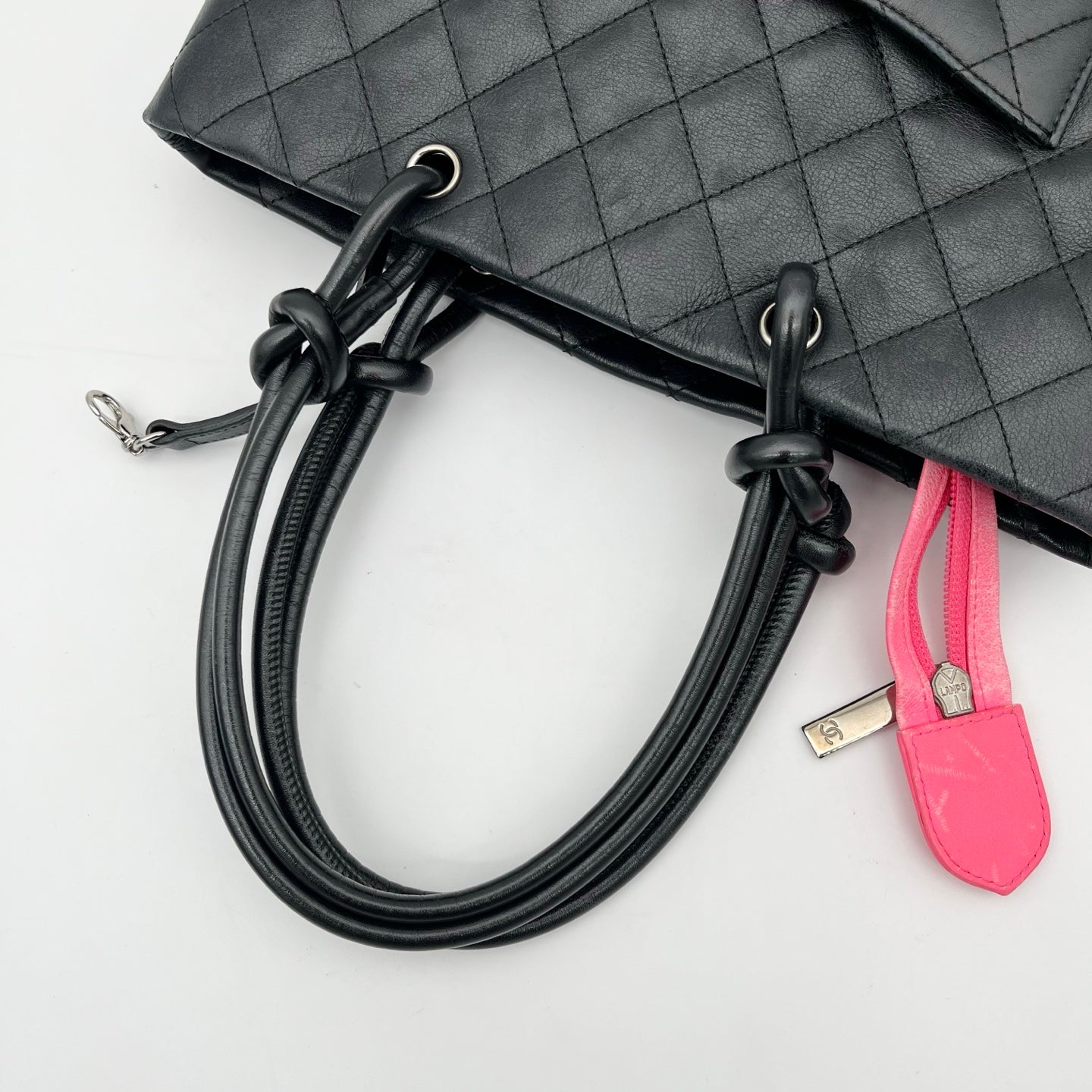 Chanel Calfskin Cambon Bucket Tote Bag Small [Used]