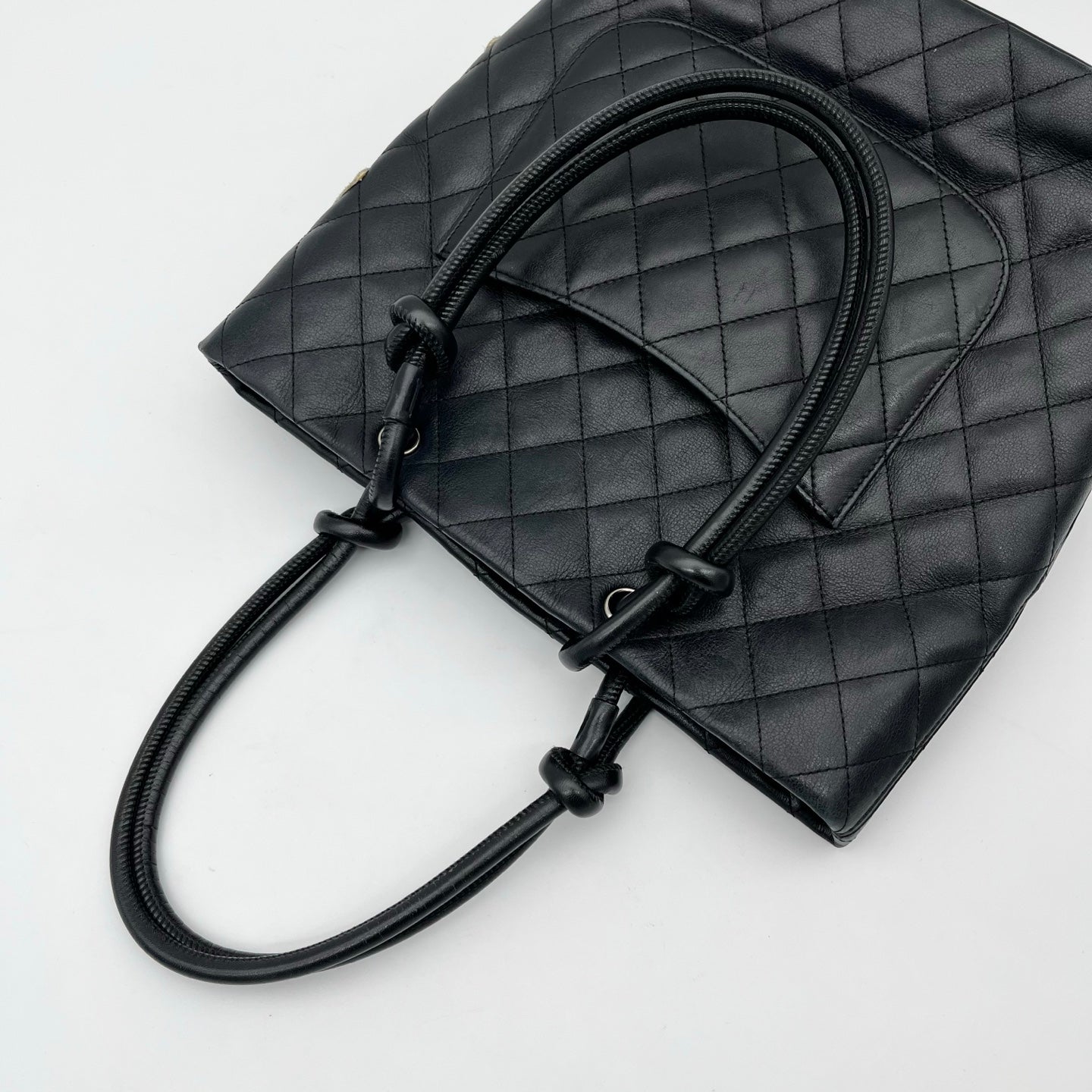 Chanel Calfskin Cambon Bucket Tote Bag Small [Used]