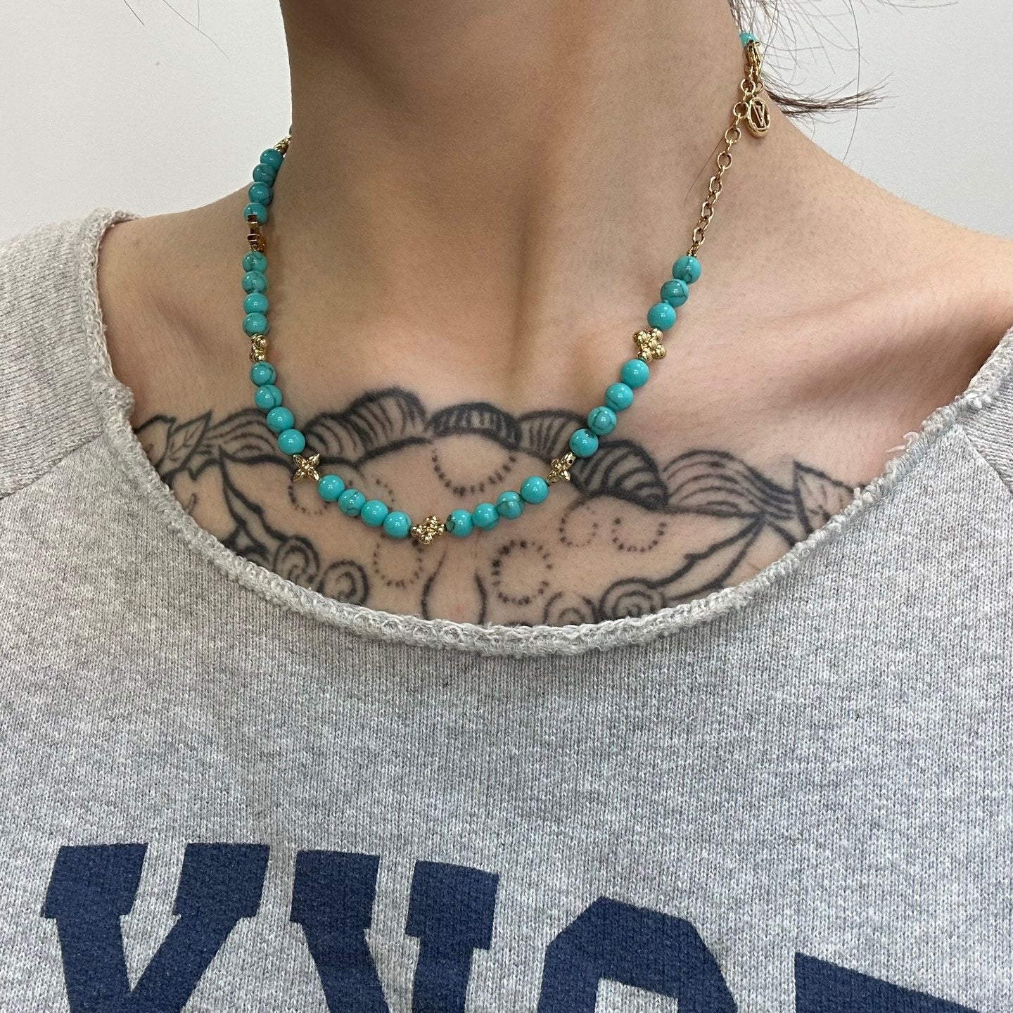 Louis Vuitton 2024 Turquoise Necklace [Used]