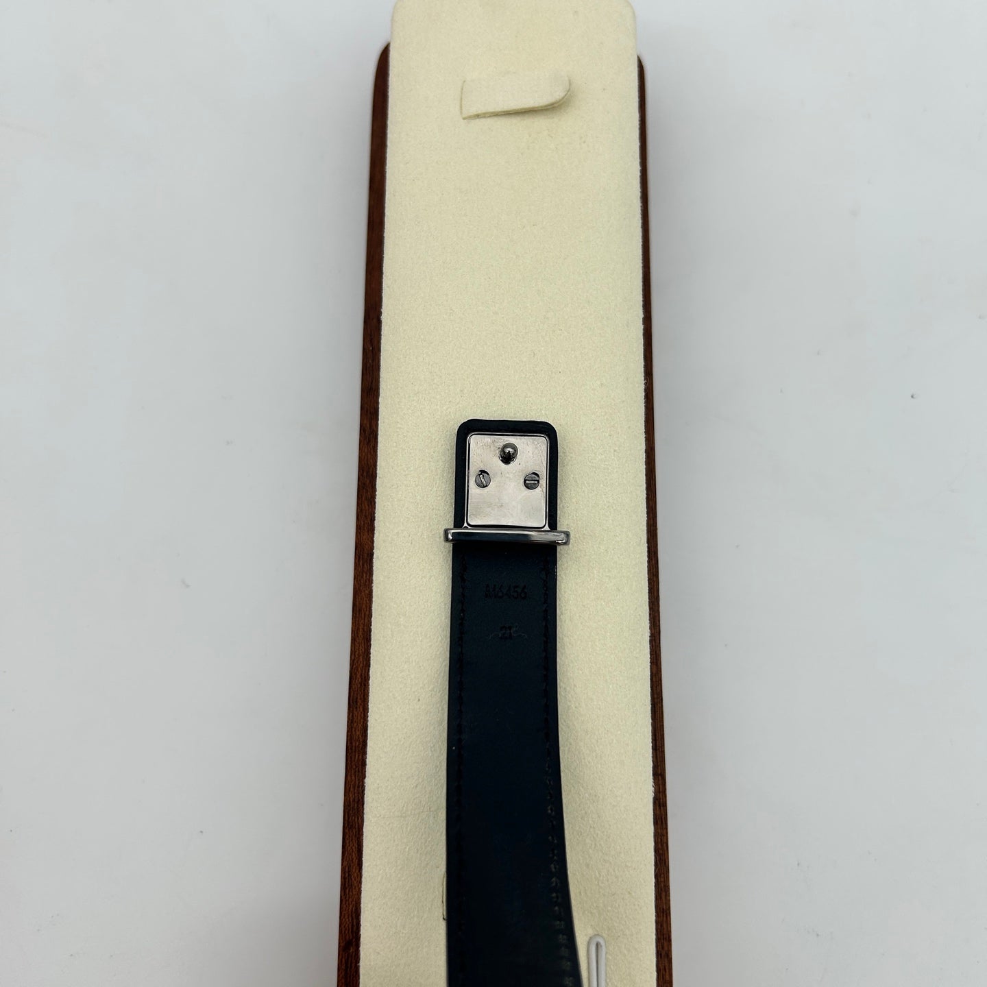 Louis Vuitton Monogram Eclipse Leather Bracelet Black [Used]