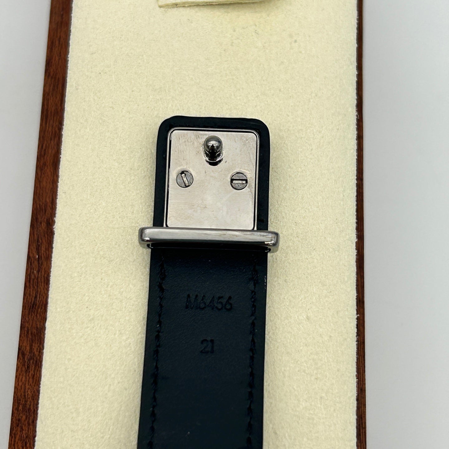 Louis Vuitton Monogram Eclipse Leather Bracelet Black [Used]