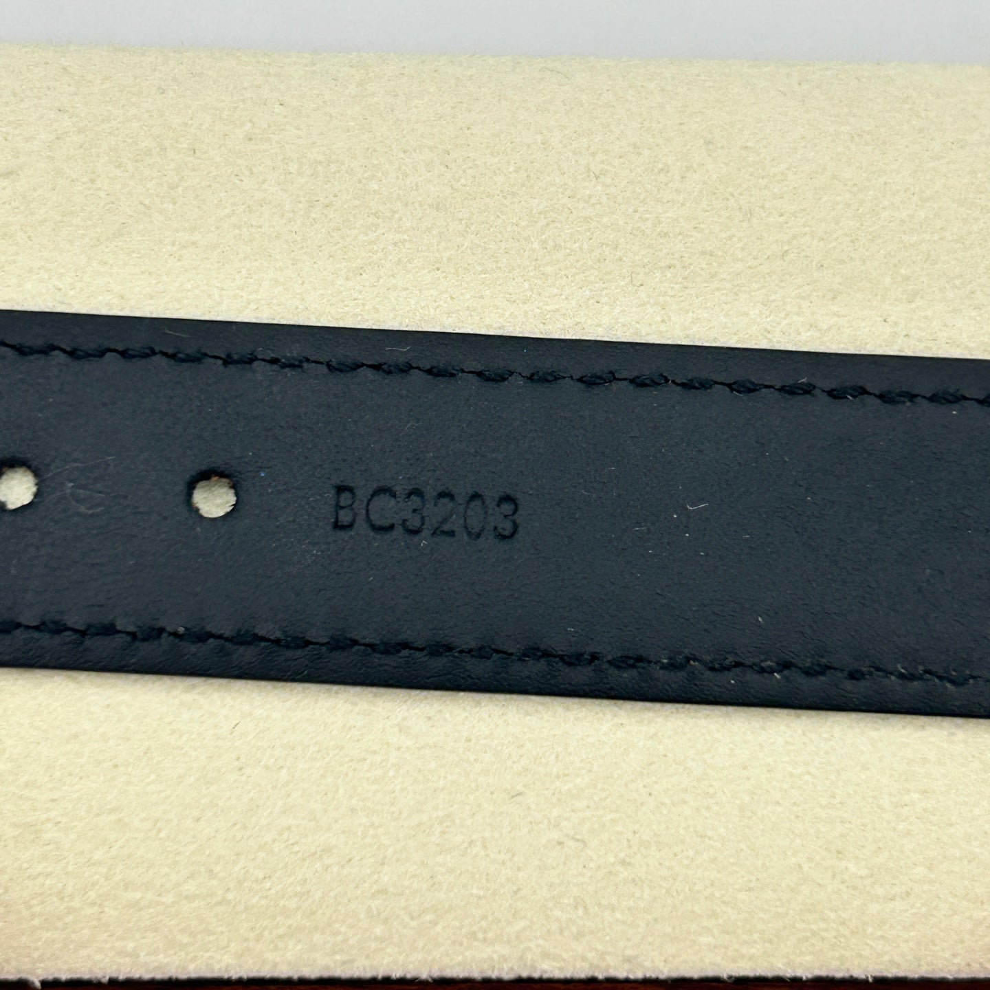 Louis Vuitton Monogram Eclipse Leather Bracelet Black [Used]