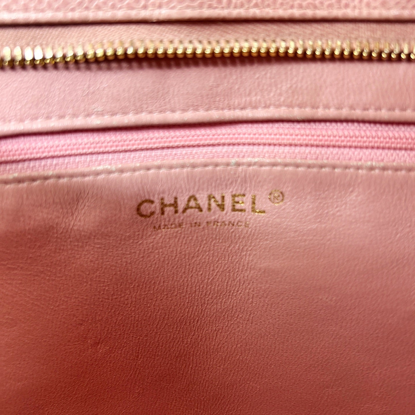 Chanel Pink Medallion Tote Bag with Gold Charm [Used]