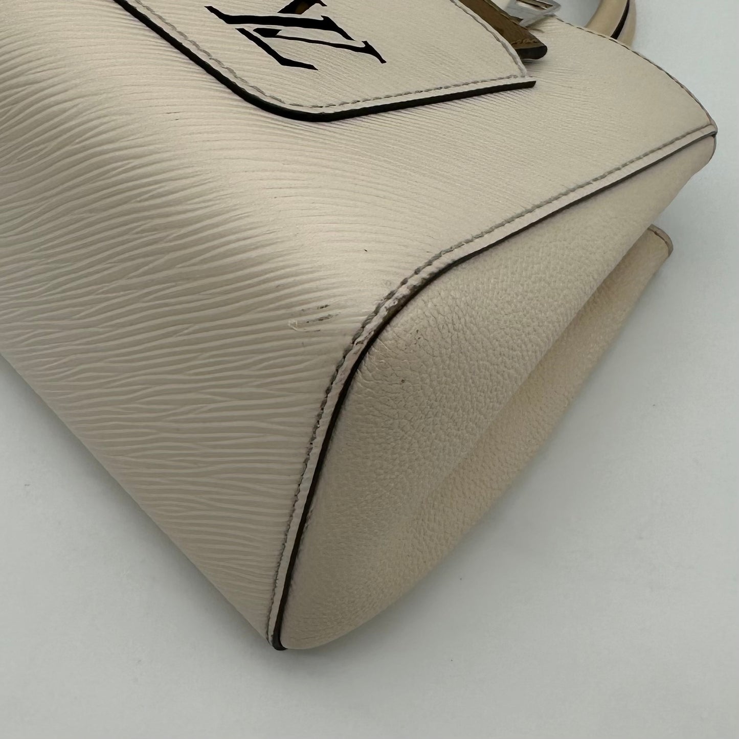 Louis Vuitton Marelle Tote BB White Epi Leather 2Way Bag [Used]