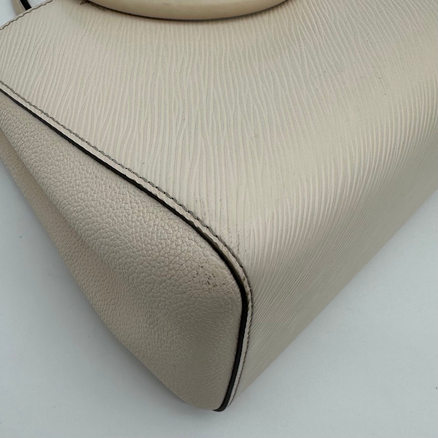 Louis Vuitton Marelle Tote BB White Epi Leather 2Way Bag [Used]