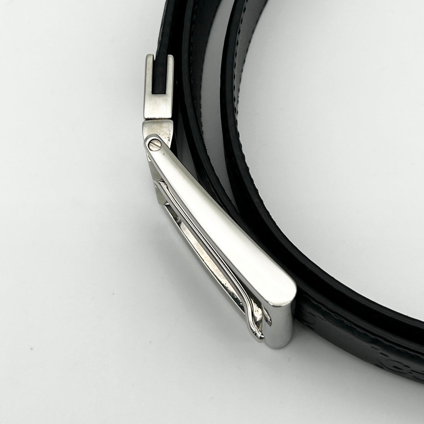 Gucci Black Leather Men's Belt [Used]
