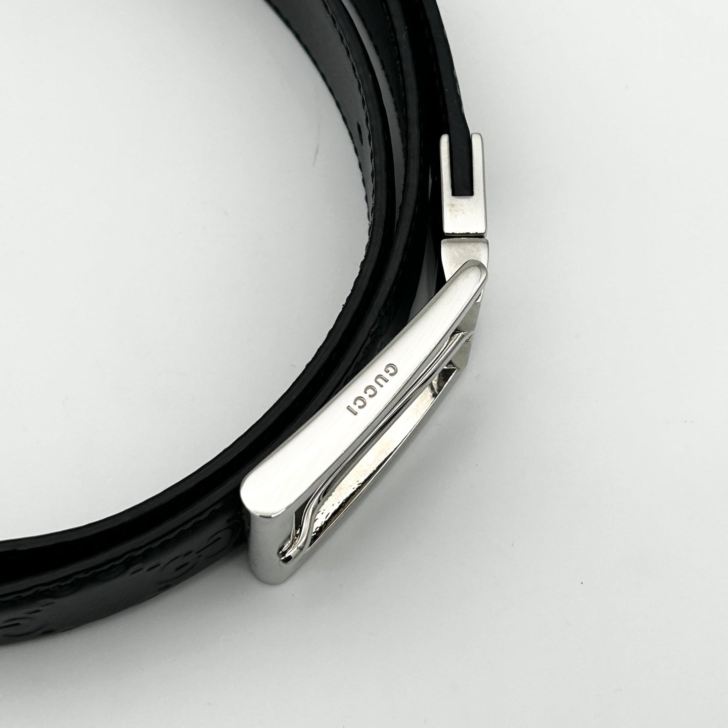 Gucci Black Leather Men's Belt [Used]