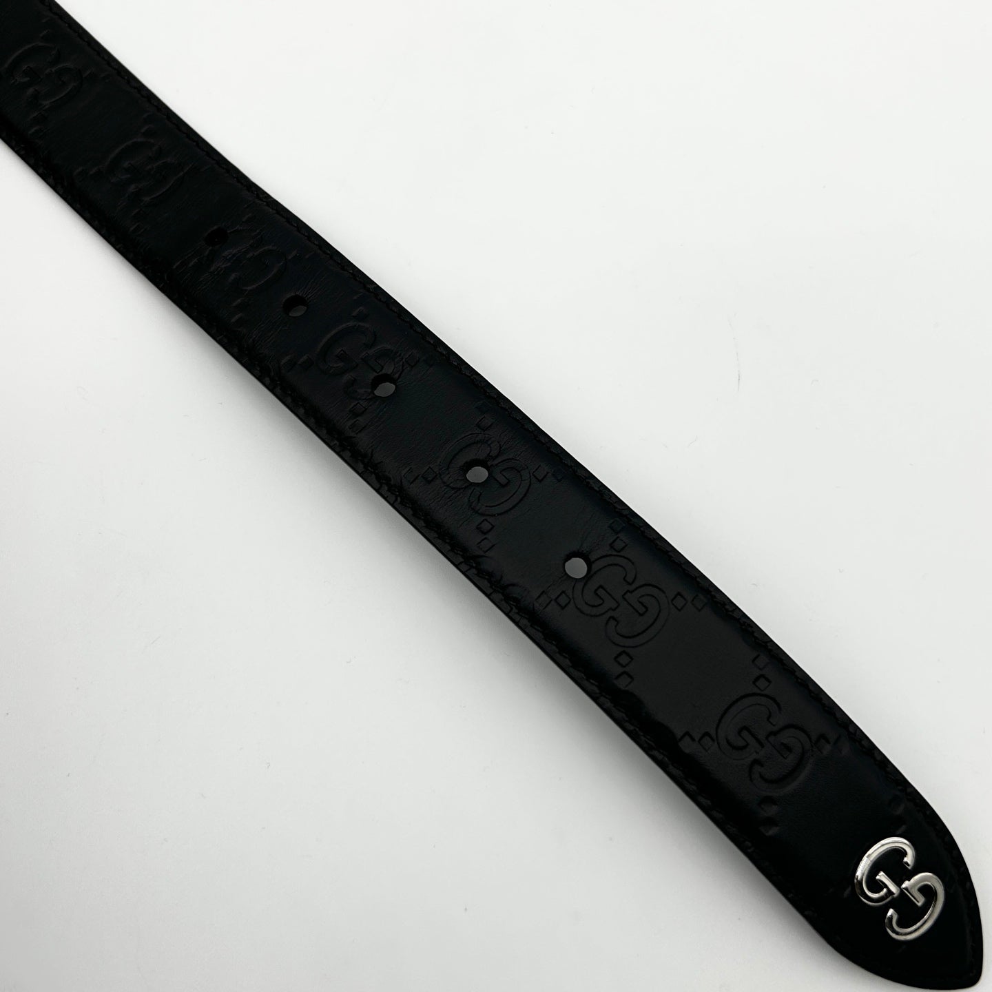 Gucci Black Leather Men's Belt [Used]